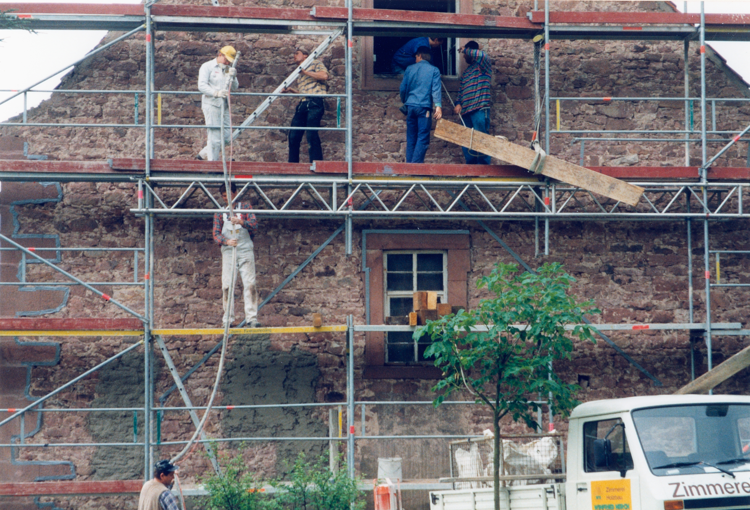 Renovierung der ev. Kirche